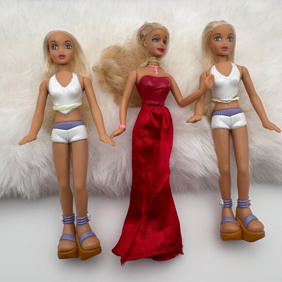 Barbie Other - Mattel Barbie McDonalds Happy Meal 2004 Hollywood & 2008 My Scene (SKU: 396TO)